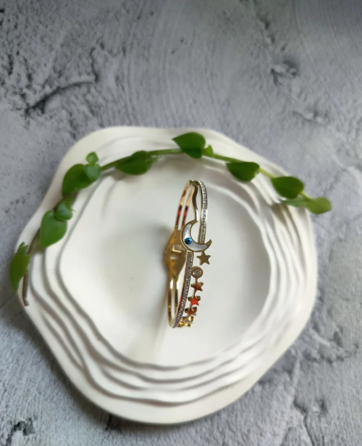 Celestial Dreams Bracelet - 18K Gold Plated - Image 5