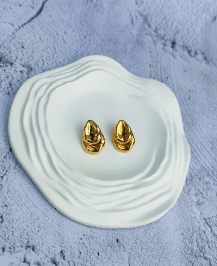 Cascade Earrings | 18K Gold Plated - Image 2